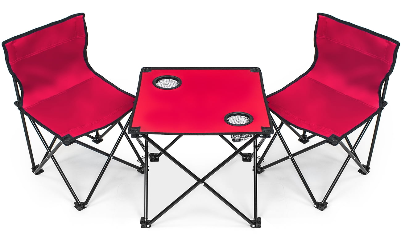 Kids camping best sale table and chairs