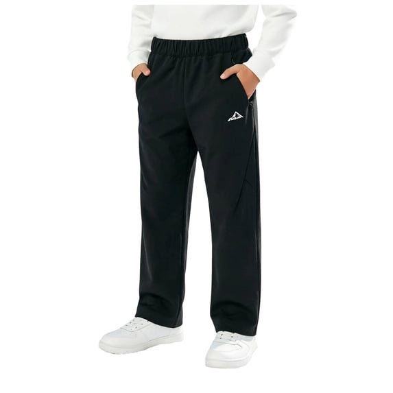 Kids Camping Clothes Boys Cargo Hiking Pants Joggers Pants Youth for Kids Quick Dry Lightweight Outdoor Sports with Zipper Pockets