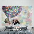 thumbnail image 1 of Kids Canvas, Canvas Decor, Canvas Home Decor, Wall Decor, Modern Canvas Print, Cartoon Printed Canvas, Colorful Canvas Gift, Canvas Wall Decor - 4P-Gallery Wrapped, 1 of 9