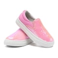 thumbnail image 1 of Kids Canvas Slip On Shoes Sparkle Sequins Canvas Sneakers Sparkly Flat Loafers Casual Walking Shoes Glitter Comfortable Tennis Shoes for Boys Girls, 1 of 6