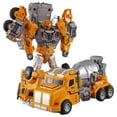 thumbnail image 1 of Kids Car Mixer Truck Transformation Robot Soldier Toy Vehicle Engineering, 1 of 9