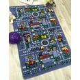 thumbnail image 1 of Kids Car Road Rugs City Map Play mat for Classroom/Baby Room Non-Slip Rubber Back, 1 of 6