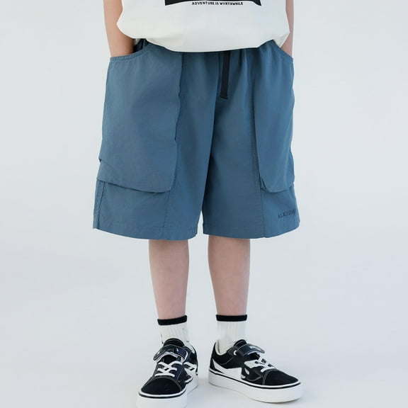 Kids Cargo Shorts Boys Straight Leg Regular Casual Boy Summer Outfit Kids Boy Outfits 5T Years