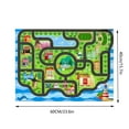 thumbnail image 1 of Kids Carpet Playmat Car Rug – Educational Road Traffic Carpet Multi Color Play Mat - Best Kids Rugs for Playroom & Kid Bedroom – for Ages 3-12 Years Old (23.6" L x 15.7" W), 1 of 3