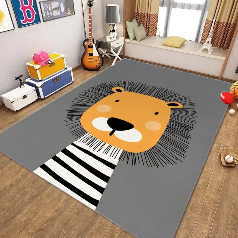 Child Game Rug Kids Carpet Playmat Rug Large City Life Carpet Learning Exercise Mat ...