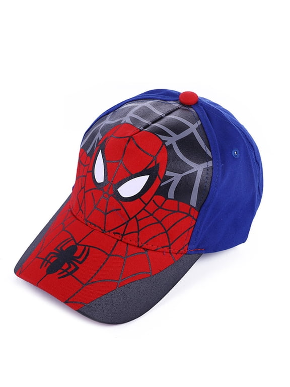 Kids Cartoon Adjustable Snapback Baseball Hat Hip Hop Cap for Boys Toddler 2-8
