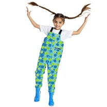 Kids Cartoon Animal Chest Waders Youth Fishing Waders For Toddler Children Water Proof & Fishing Waders With Boots For Boys Girls
