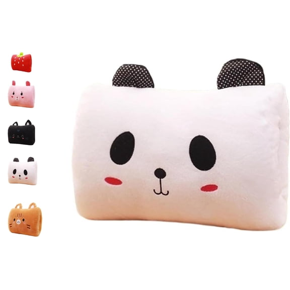 Kids Cartoon Hand Pillow Hand Warmer - Adorable Arm Pillow Suho Non-Electrical Travel Essentials for Cozy Adventures