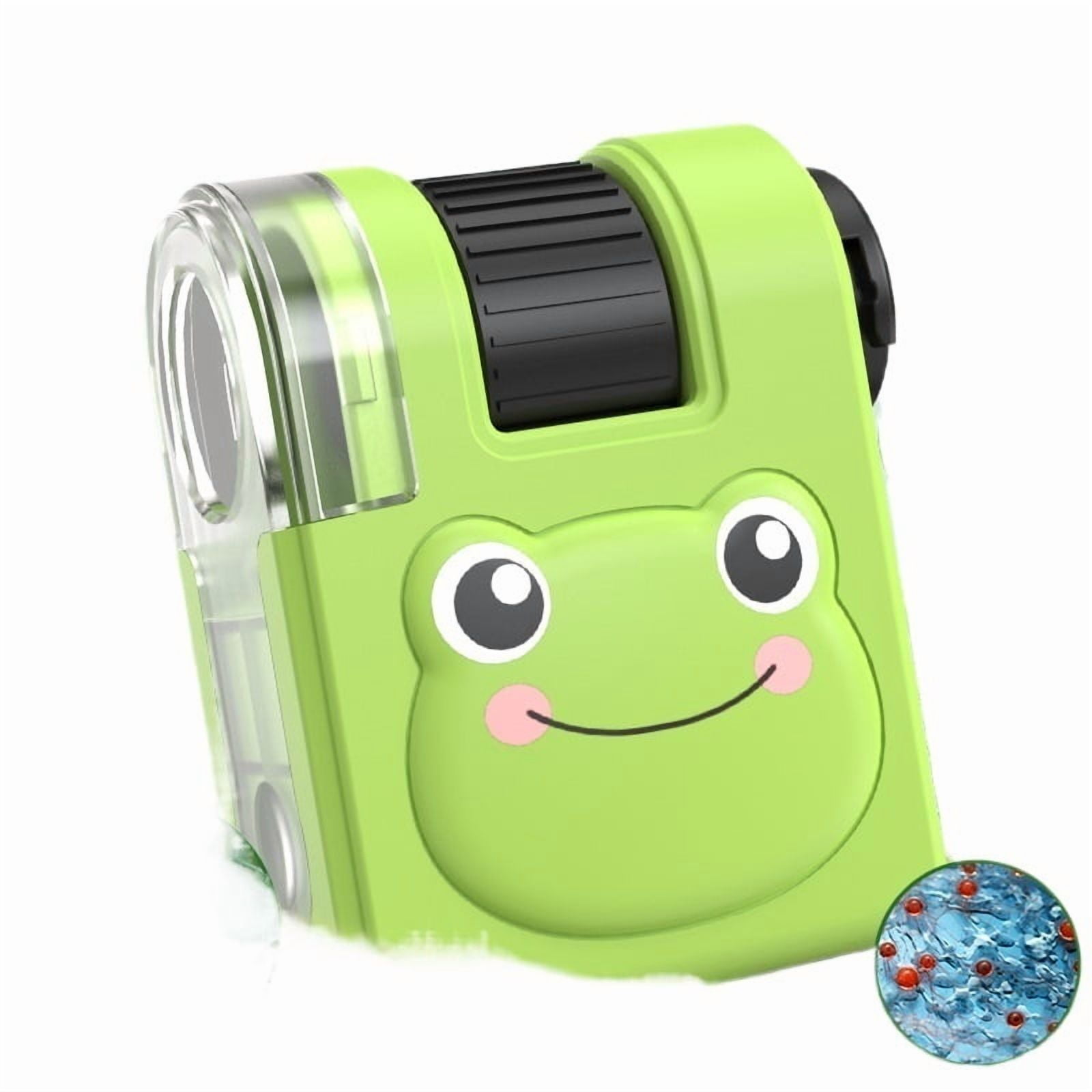 Kids' Cartoon Portable Microscope - Outdoor Exploration Handheld ...