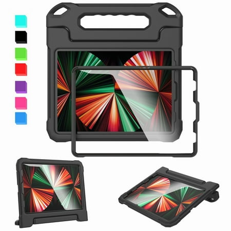 Kids Case for 10.9" iPad Air 5th/4th Generation/iPad Pro 11" 2021/2020/2018 (3rd /2nd /1st Generation) - with Built-in Screen Protector, Shockproof Lightweight Handle Stand Cover
