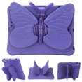 thumbnail image 1 of Kids Case for Apple iPad 6th 5th Gen 2018/2017 / iPad Air 1 2 9.7", Cute Butterfly Rotating Stand Durable Shockproof Kids Friendly Case Cover for Apple iPad 9.7" 2017/2018,Purple, 1 of 6