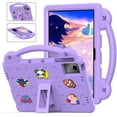 thumbnail image 1 of Kids Case for Lenovo Tab M11 11.0" 2024 TB330FU/TB330XU Tablet Case with Handle & Stand, EVA Foam DIY Cartoon Cute Pattern with Pencil Holder Shockproof Protective Cover, Lightpurple, 1 of 8