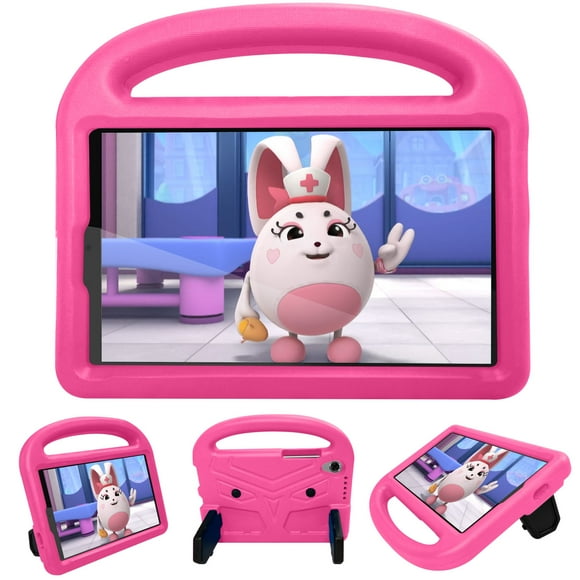 Kids Case for Lenovo Tab M8 HD/Smart Tab M8 / Tab M8 FHD 2019 Tablet, Shockproof Light Weight Protective Stand Case for Lenovo Tab M8 TB-8505F TB-8505X TB-8705F TB-8705N 2019 Tablet, PINK