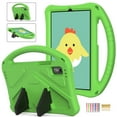 thumbnail image 1 of Kids Case for Lenovo Tab M9 9.0" 2023 with Kickstand/Handle Stand Lightweight Soft EVA Foam Shockproof Silicone Cover Boy Girl for Lenovo Tab M9 9.0" 2023, Green, 1 of 7