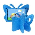 thumbnail image 1 of Kids Case for Onn 8 Inch Tablet Case 2024 Model:100135923, Soft EVA Cute Butterfly Design Kids Friendly Shockproof Stand Anti-Scratch Drop Proof Case for Walmart Onn 8 Inch 2024, Blue, 1 of 6