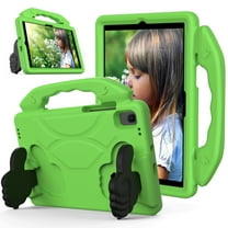 Kids Case for Samsung A8 Tablet Case , Galaxy Tab A8 10.5 case with Double Sturdy Kickstands,Portable Handle Carrying for Samsung A8 10.5 Tablet Case 2022 (SM-X200/SM-X205), Green