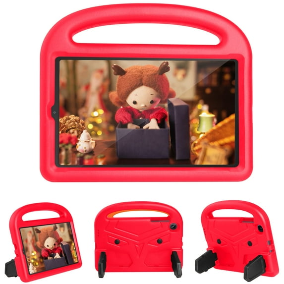 Kids Case for Samsung Galaxy Tab A 8.4" (2020) SM-T307U, Child Safe Shock Proof EVA Rugged Protective Handle Stand Case for Galaxy Tab A 8.4 Inch Tablet Verizon/T-Mobile/AT&T, Red