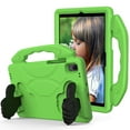 thumbnail image 1 of Kids Case for Samsung Galaxy Tab A7 10.4" 2020 Model (SM-T500/T505/T507), [Folding Kickstand and Handle], Rubber Silicone Shockproof Protective Cover for Galaxy Tab A7 10.4 inch, Green, 1 of 6