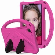 Kids Case for Samsung Galaxy Tab A7 Lite 8.7 Tablet, Dteck Kid-Safe Shock Proof Light EVA Foam Cover Rugged Protective Handle Stand Heavy Duty Case for Galaxy A7 Lite 2021 SM-T220/T225, Rose