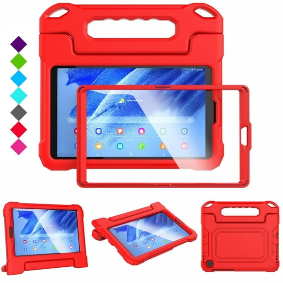 Kids Case for Samsung Galaxy Tab 8.7-inch (Small A9) 2023, and Galaxy Tab A7 Lite 8.7-inch 2021- Shockproof Protection Case with Built-in Screen Protector Stand Tablet Cover