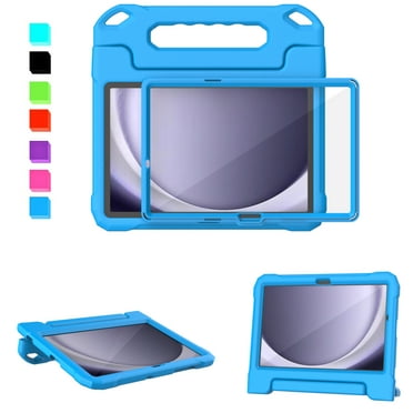 Kids Case for Samsung Galaxy Tab A9 Plus 11 Inch 2023 Release Model (SM-X210/X216/X218) Shockproof Protection Case with Built-in Screen Protector Lightweight Handle Stand Tablet Cover