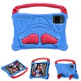 thumbnail image 1 of Kids Case for Samsung Galaxy Tab S9 FE/ Tab S9/ Tab S8/ Tab S7, EVA Rubber Lightweight Kids Friendly Shockproof Kickstand Hanlde Bumper Rugged Cover with Shoulder Strap for Girls Boys, Blue, 1 of 8