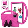 thumbnail image 1 of Kids Case for T-Mobile Revvl Tab 5G 2023 10.36 inch with Kickstand/Handle Stand Lightweight Soft EVA Foam Shockproof Silicone Cover Boy Girl for T-Mobile Revvl Tab 5G 2023 10.36 inch, Rose, 1 of 7