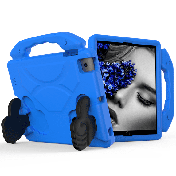 Kids Case for iPad 2nd/3rd/4th Generation 9.7-in (2011/2012) Portable Shockproof Cover with Handle & Stand