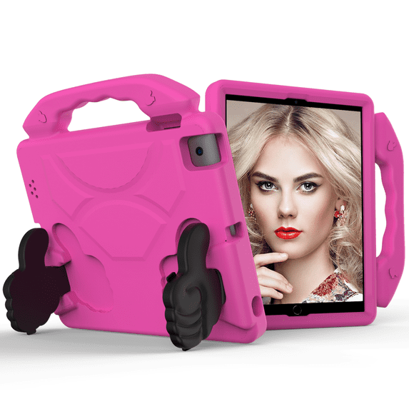 Kids Case for iPad 2nd/3rd/4th Generation 9.7-in (2011/2012) Portable Shockproof Cover with Handle & Stand
