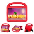 thumbnail image 1 of Kids Case for iPad 2 3 4 Generation (Old Model), EVA Shockproof Military Grade Drop Protection Heavy Duty Case Kids Friendly Portable Handle Foldable Stand Cover,Red, 1 of 7