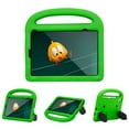 thumbnail image 1 of Kids Case for iPad 2 3 4 Generation (Old Model), EVA Shockproof Military Grade Drop Protection Heavy Duty Case Kids Friendly Portable Handle Foldable Stand Cover,Green, 1 of 7