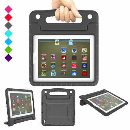 Kids Case for iPad 2 3 4 - Light Weight Shock Proof Convertible Handle Stand Kids Friendly for iPad 2, iPad 3rd Generation/4th Generation Tablet Cover