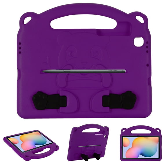 Kids Case for iPad 6th Generation/ iPad 5th Generation /iPad Air 1 2 - Light Weight Shock Proof Handle Stand Friendly Kids Protective Case for 9.7-inch iPad 5th 6th Gen/iPad Air 1/iPad Air 2 - PURPLE