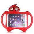 thumbnail image 1 of Kids Case for iPad 9.7,iPad 6th/5th Gen Case 2018/2017,iPad Air 2 Kids Case,iPad Air Case,iPad Pro 9.7 Case,Lightweight Shockproof EVA Silicone Protective Handle Stand Kids Friendly Cute Case,Red, 1 of 6