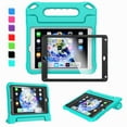 thumbnail image 1 of Kids Case for iPad 9.7-inch 2018 6th Generation/2017 5th Generation & iPad 9.7-inch Air/Air 2 - Built-in Screen Protector Shockproof Light Weight Handle Convertible Stand Cover, 1 of 9