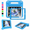 thumbnail image 1 of Kids Case for iPad 9.7-inch 2018 6th Generation/2017 5th Generation & iPad 9.7-inch Air/Air 2 - Built-in Screen Protector Shockproof Light Weight Handle Convertible Stand Cover, 1 of 9