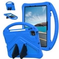 thumbnail image 1 of Kids Case for iPad Air 11 Inch 2024 / iPad Pro 11 Inch 5th Generation 2024 with Kickstand/Handle Stand Lightweight Soft EVA Foam Shockproof Silicone Cover Boy Girl, Blue, 1 of 7