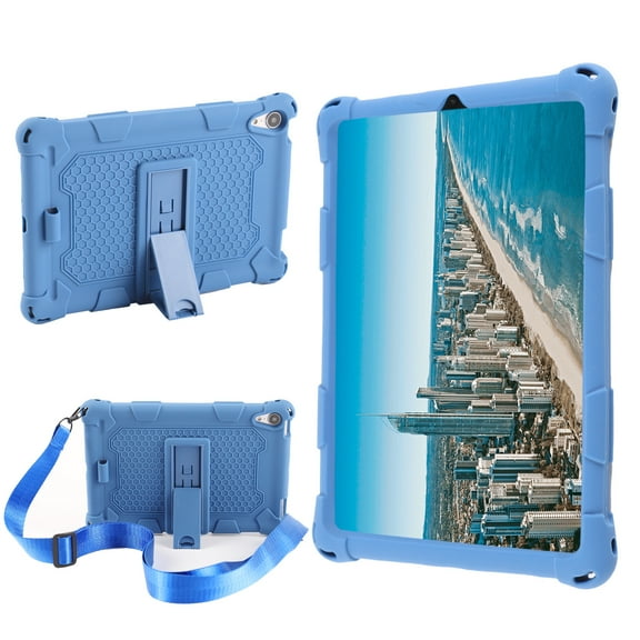 Kids Case for iPad Mini 6 2021, iPad Mini 6th Generation Case, iPad Mini 6 Case for Kids, Shockproof Handle Stand Shoulder Strap Kids Bumper Case for iPad Mini 6th Generation 8.3-Inch,Darkblue