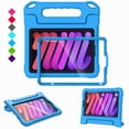 thumbnail image 1 of Kids Case for iPad Mini 7 (A17 Pro) 2024 & iPad Mini 6 (A15) 2021, 8.3-inch iPad Mini 6th/7th Generation Case with Screen Protector, Durable Shockproof Handle Stand Case for iPad Mini 8.3" Cover, 1 of 7