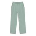 thumbnail image 1 of Kids Casual Straight Pants Classic Trousers – Comfortable Minimal Design for School Outdoor Everyday Wear, 1 of 5
