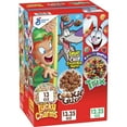 thumbnail image 1 of Kids Cereal Triple Variety Pack, Lucky Charms, Cookie Crisp, Trix, 38.5 oz, 1 of 9