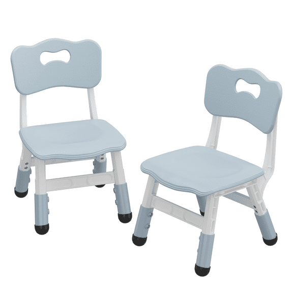 Kids Chair, 3 Level Height Adjustable Kid Chair, Plastic Toddler Chairs for Children Boys Girls Age 2-6, Suitable for Home Family Classroom Nursery Indoor Use