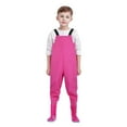 thumbnail image 1 of Kids Chest Waders For Girls Fishing Waders With Boots Waterproof Jumpsuit For Kids Mud Dirty Proof Rain Bib Outdoor 9-10 Years Cute&nbsp;Boy Girl&nbsp;Clothing, 1 of 5