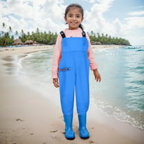 Kids Chest Waders Youth Fishing Waders for Toddler Children Wader Water Proof Waders Kids 7-8