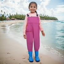 Kids Chest Waders for Girls Youth Fishing Waders Water Proof Fishing Hunting Waders Waders for Girls 4T