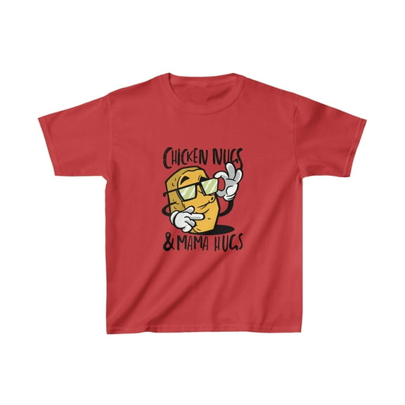 Kids 'Chicken Nugs and Mama Hugs' Graphic Tee
