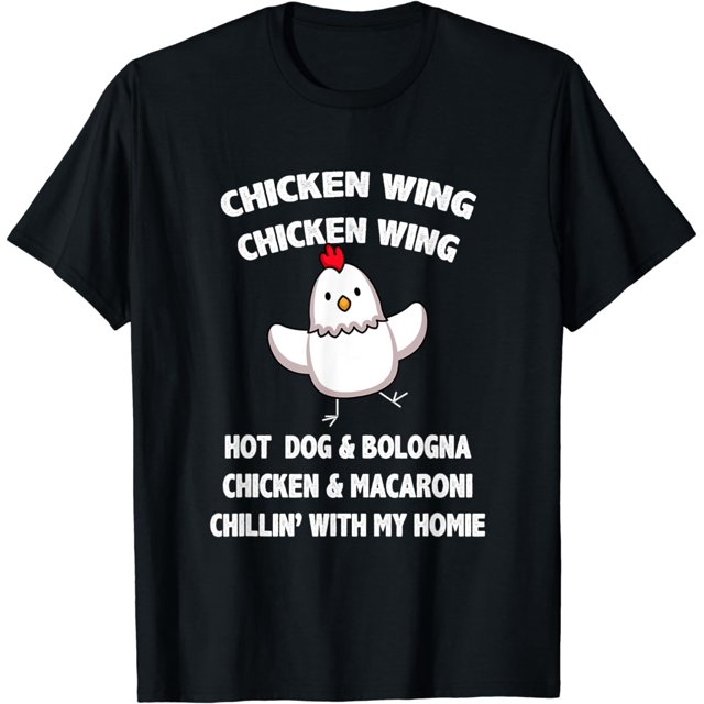 Kids Chicken Wing Chicken Wing Hot Dog and Bologna Toddlers TShirt
