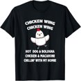 Kids Chicken Wing Chicken Wing Hot Dog and Bologna Toddlers TShirt XXL