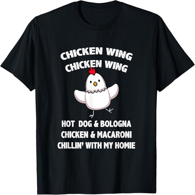 Kids Chicken Wing Chicken Wing Hot Dog and Bologna Toddlers TShirt XXL
