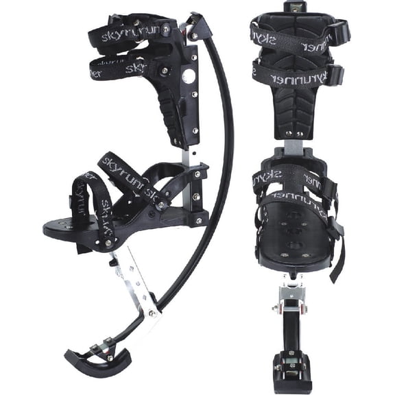 Kids/Child Youth Kangaroo Shoes Jumping Stilts Fitness Exercise (66-110lbs/30~50KG) Black